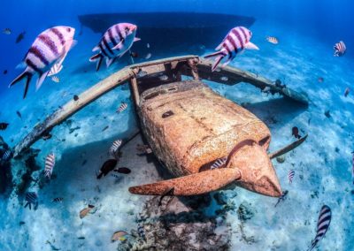 Plongée aux épaves à Tahiti avec Topdive