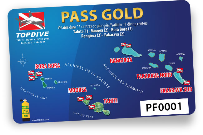 Pass Gold - Topdive