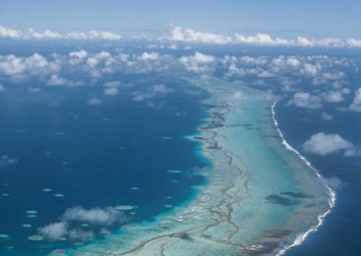 Fakarava Nord vue d'avion - Topdive